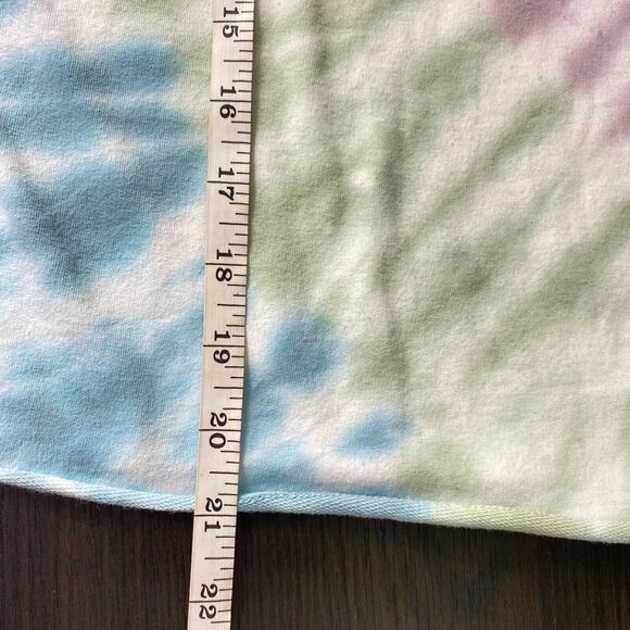 Project Social T Sweater Womens Extra Small Crop Tie Dye Pullover Crewneck XS - Picture 9 of 9